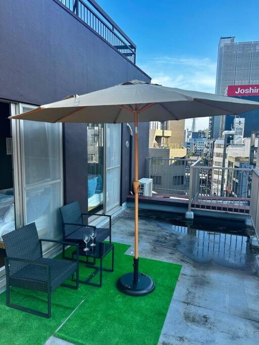 黒門市場 なんば徒歩10分 広々としたバルコニースペース 最大9名様 Osaka Ngoại thất bức ảnh